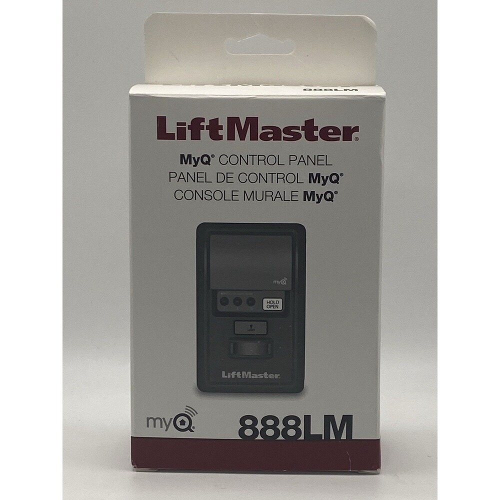 LiftMaster 888LM MyQ Garage Door Control Panel Wall Unit Tested Working OEM